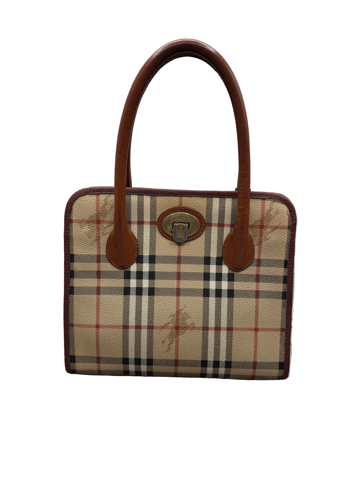 Pre loved Burberry top handle vintage #54