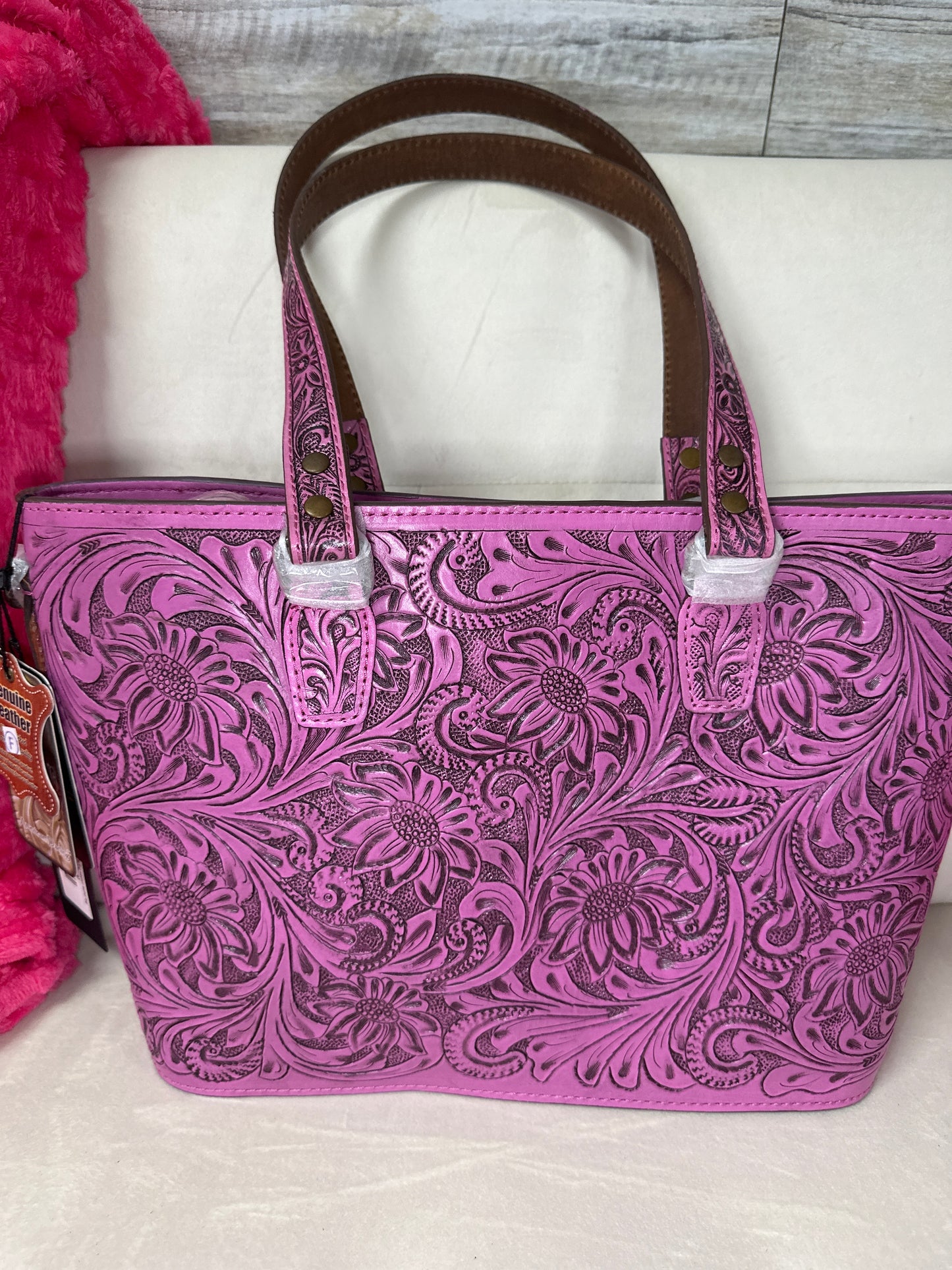 American Darling western leather bag concealed carry with crossbody strap