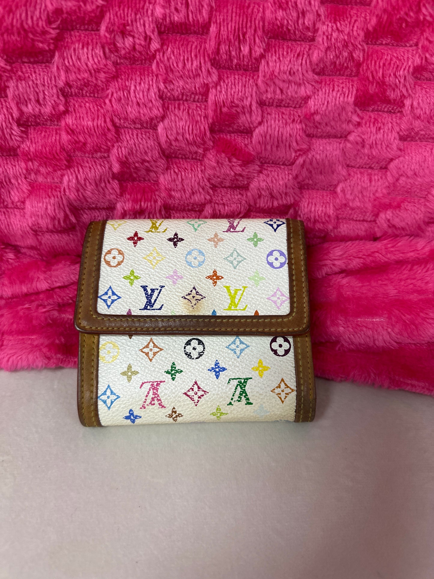 pre loved LV multi color wallet #40