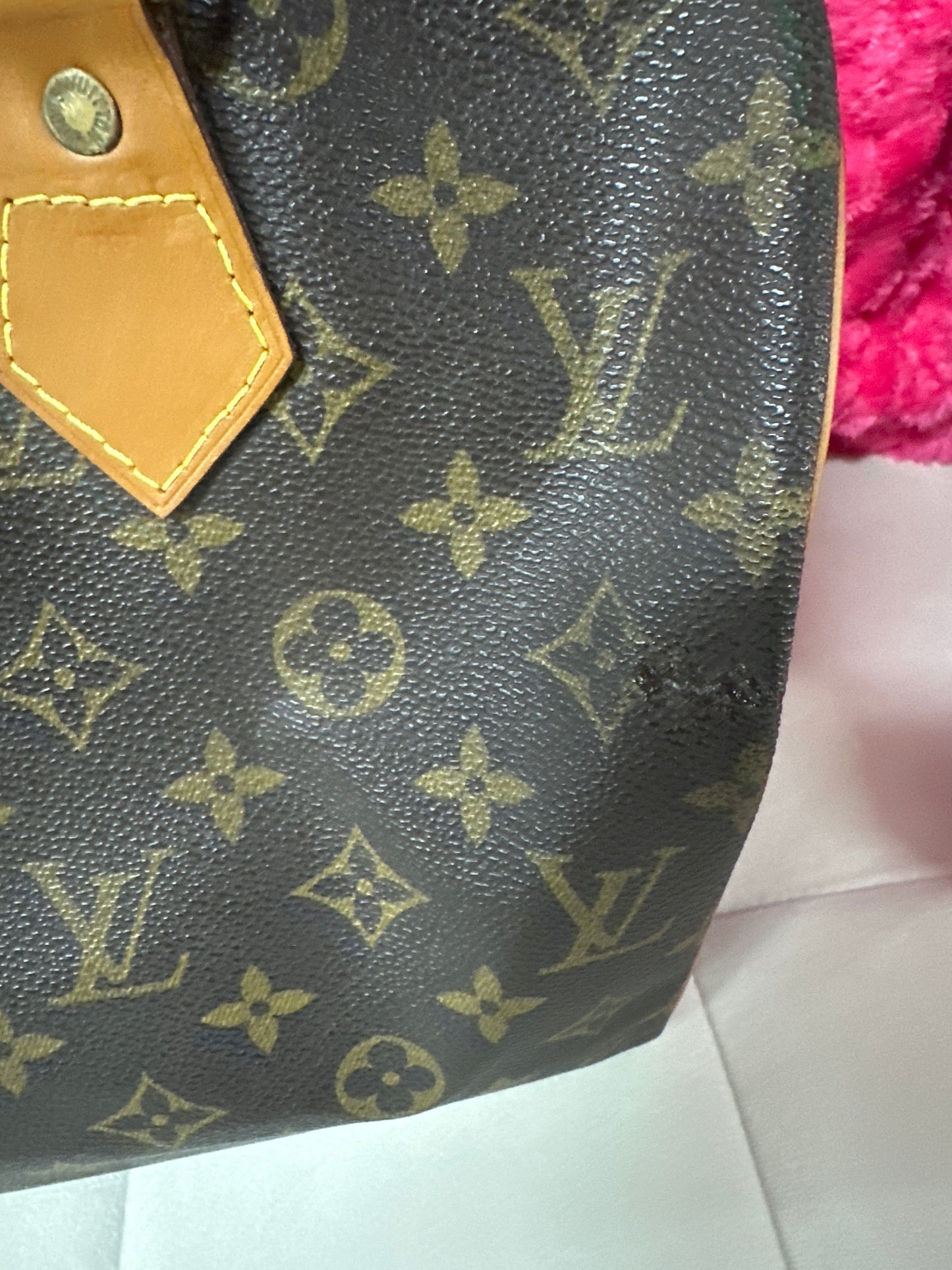 LV speedy 30 preloved #124 repaired
