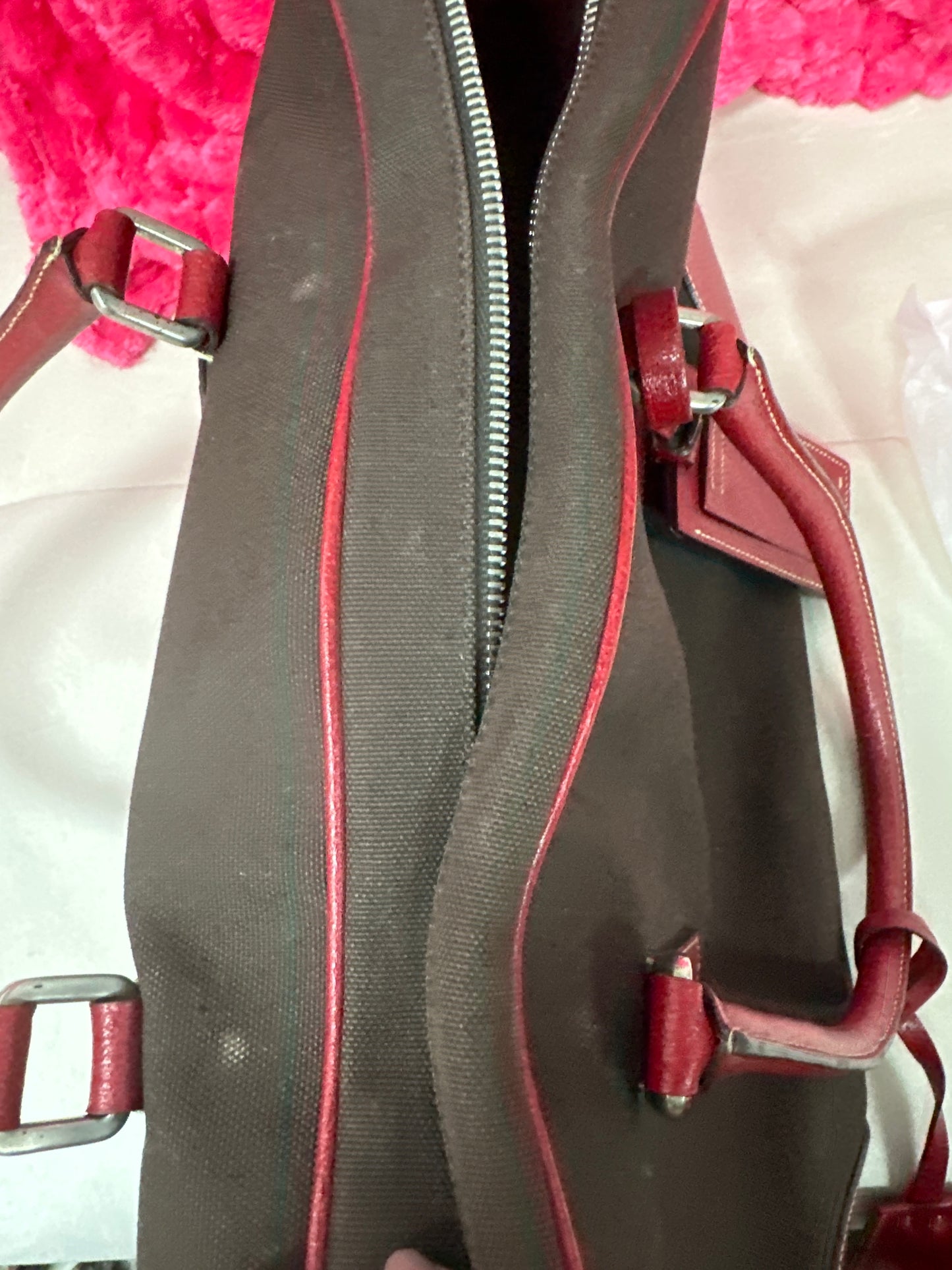 Pre loved Prada Brown and red #67