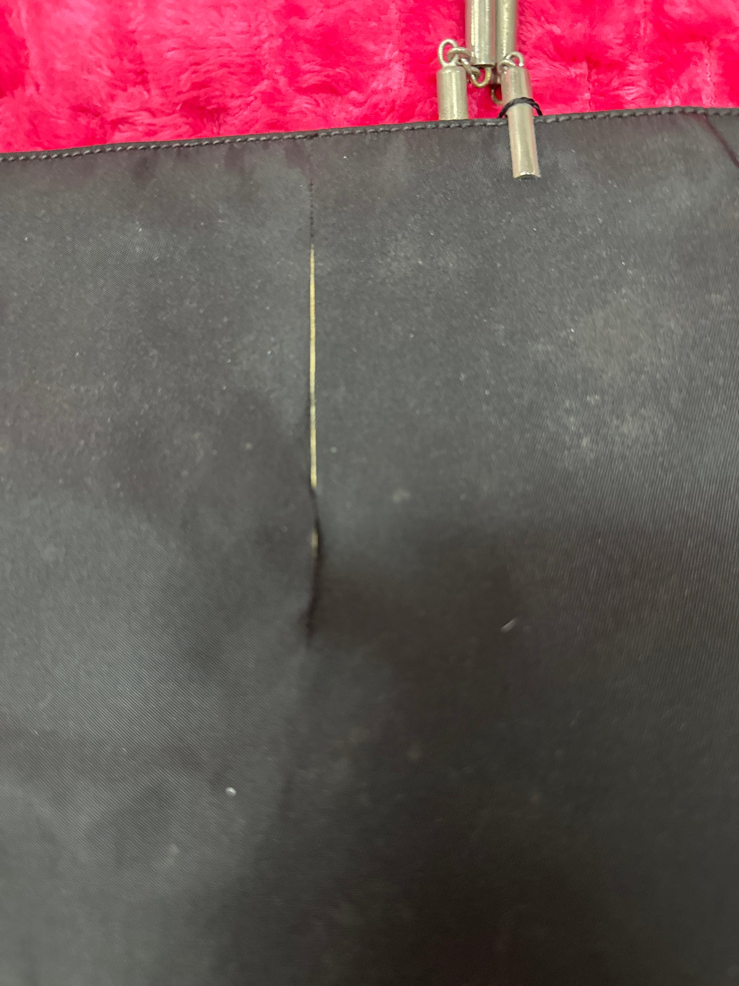 pre lovedPrada nylon #198 small tear on back of bag #48