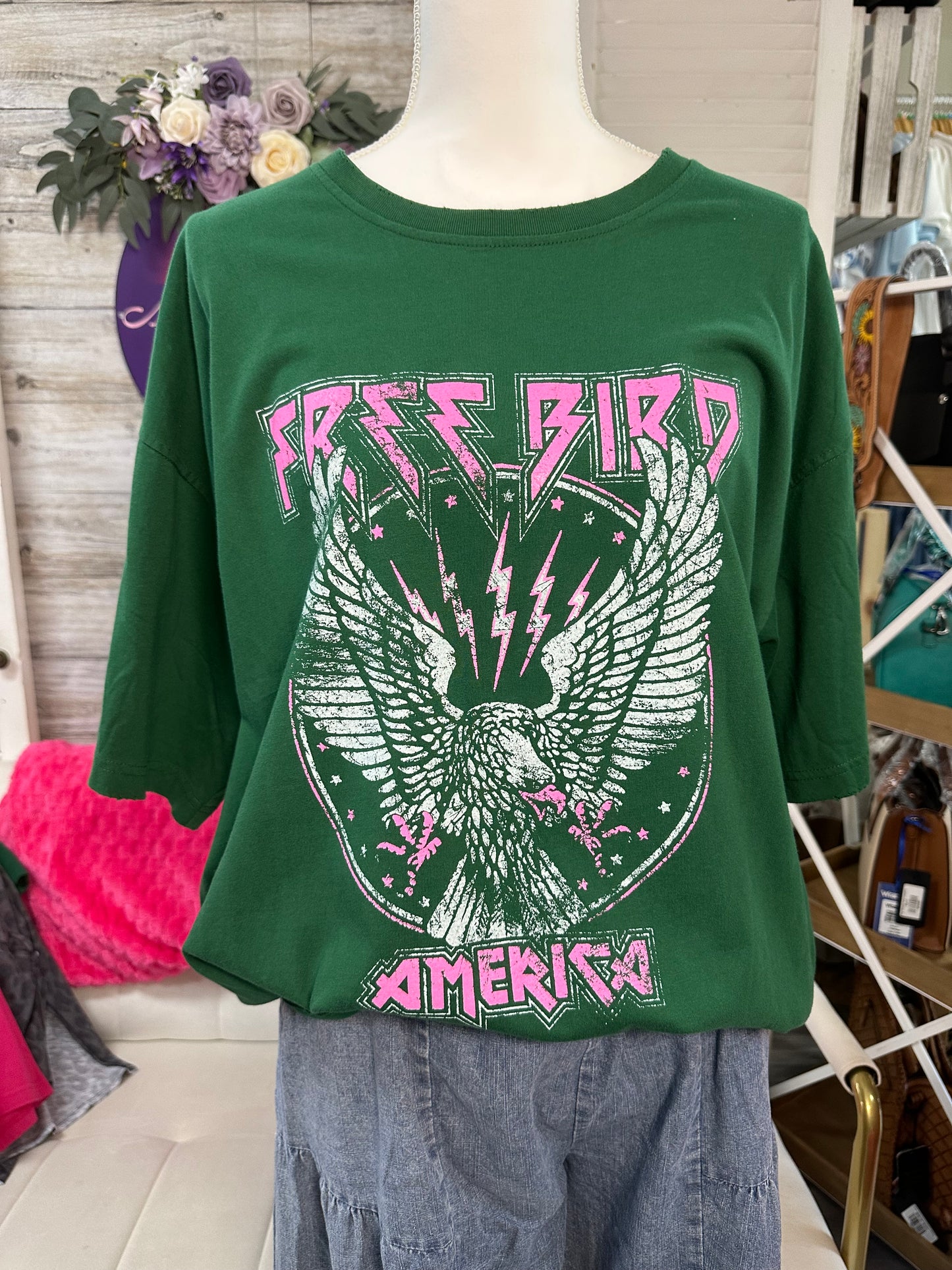 Free bird oversized Zutter