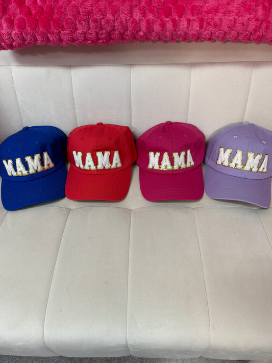 Mama Chenille patch ball cap
