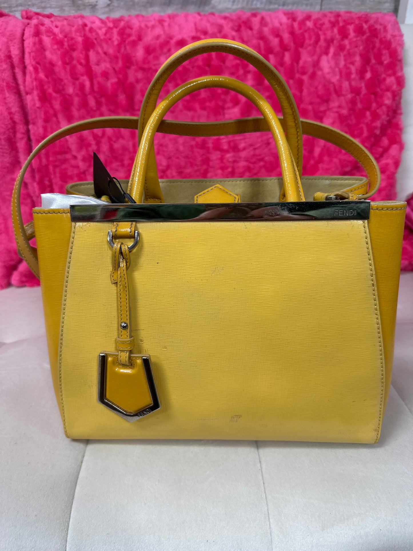 Pre loved Fendi yellow jours #60