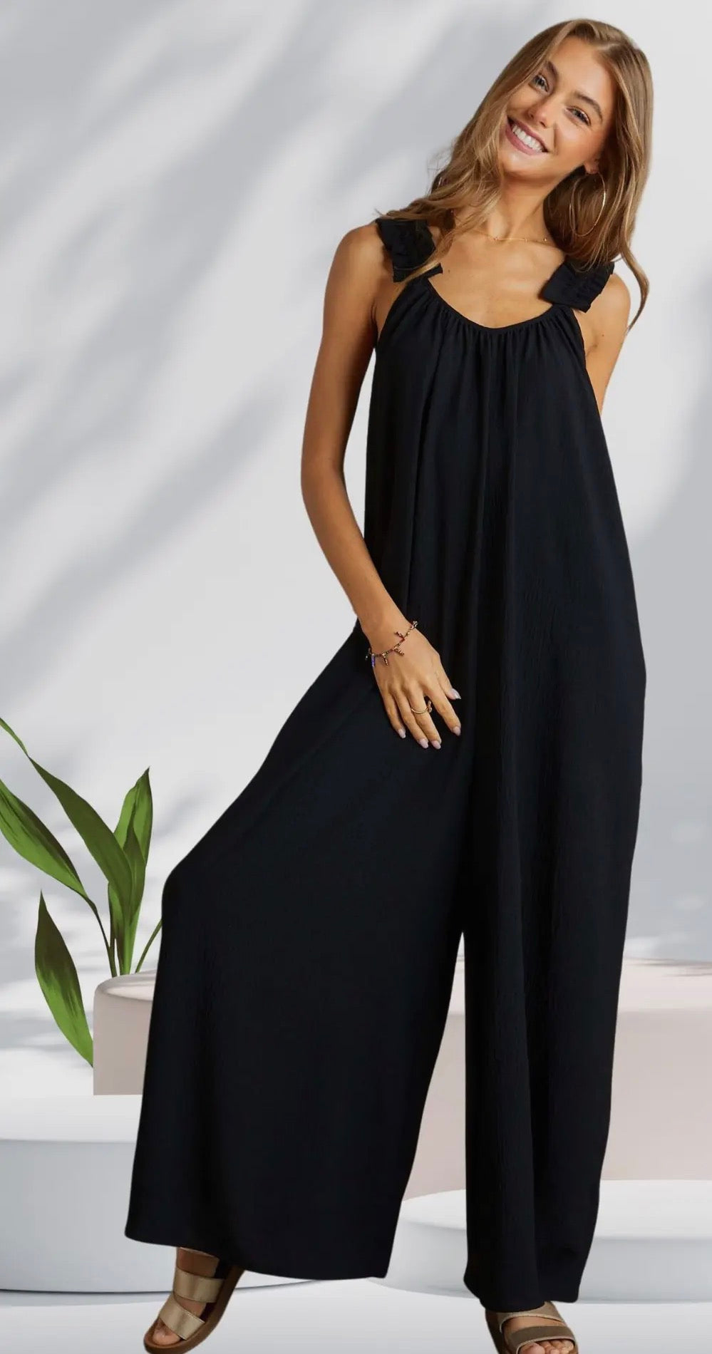 Ruffle Jumpsuit Adora