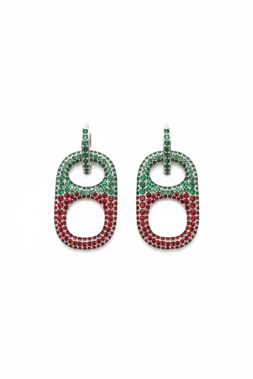 HillBetty PopTab earrings Bling Version