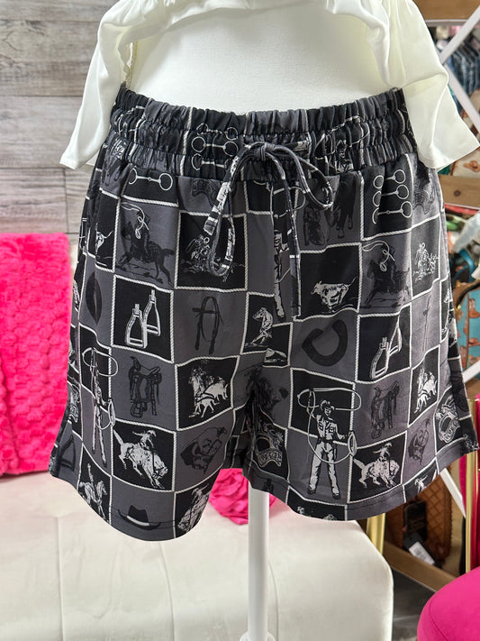 Check it Cowpoke shorts