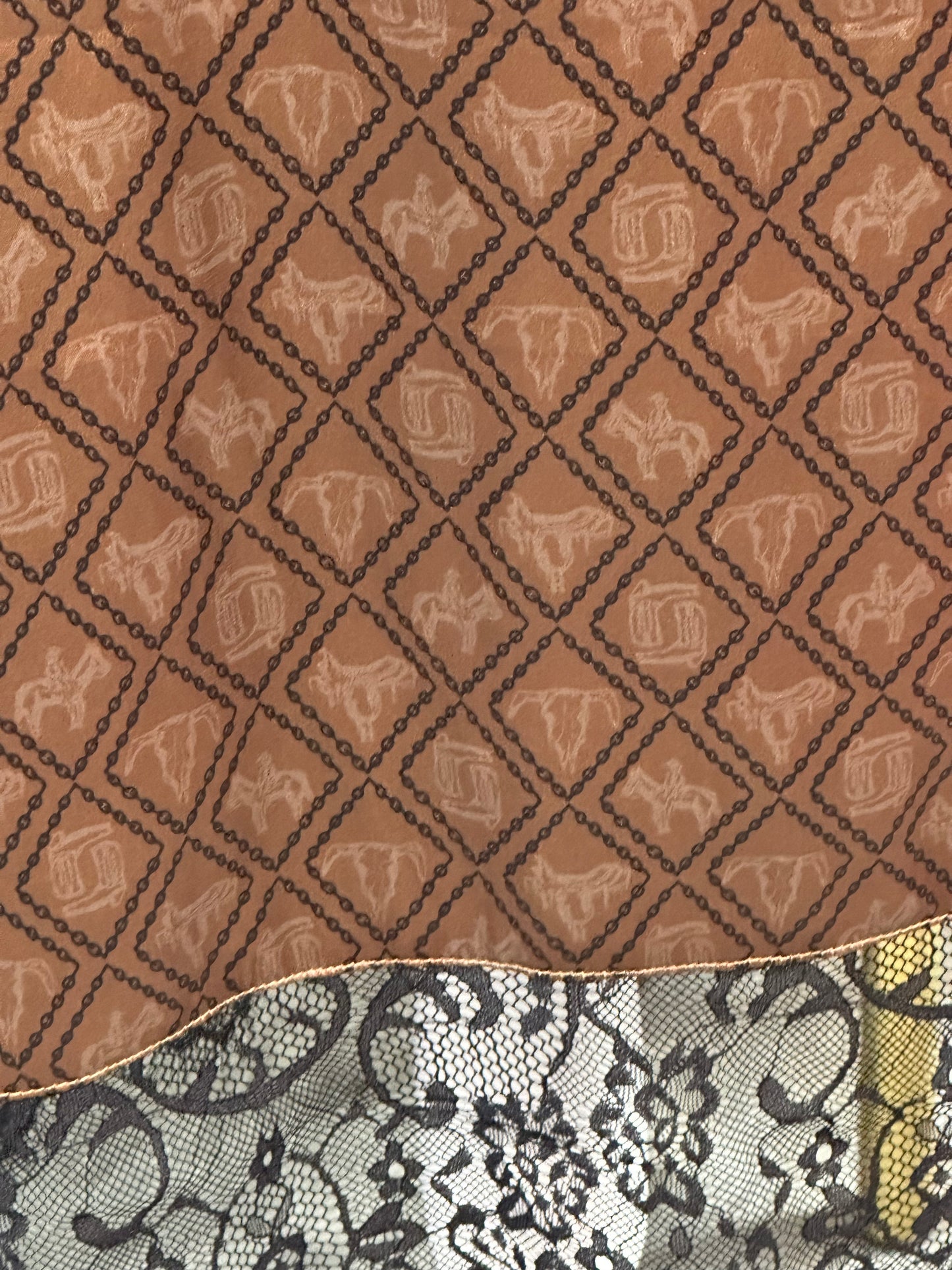 Bandera skirt chocolate
