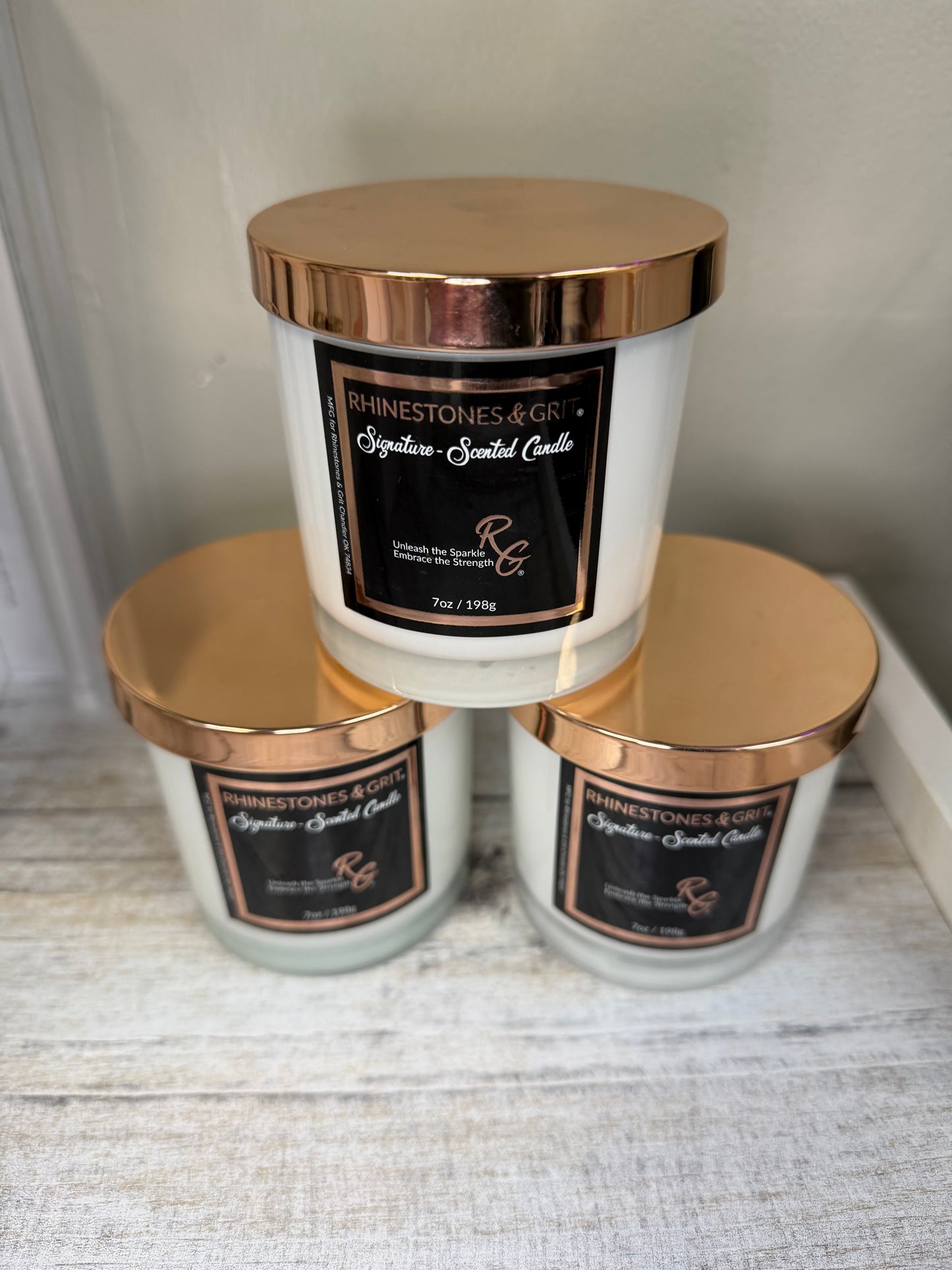 Rhinestone & Grit scented candle