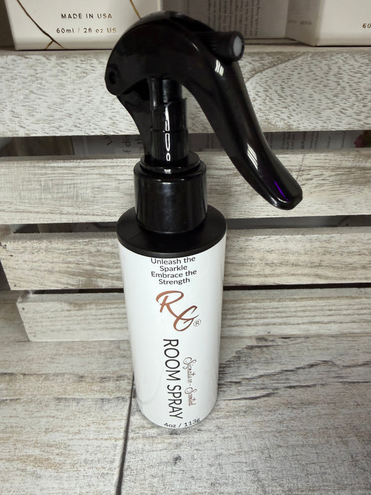 Rhinestone and grit room spray
