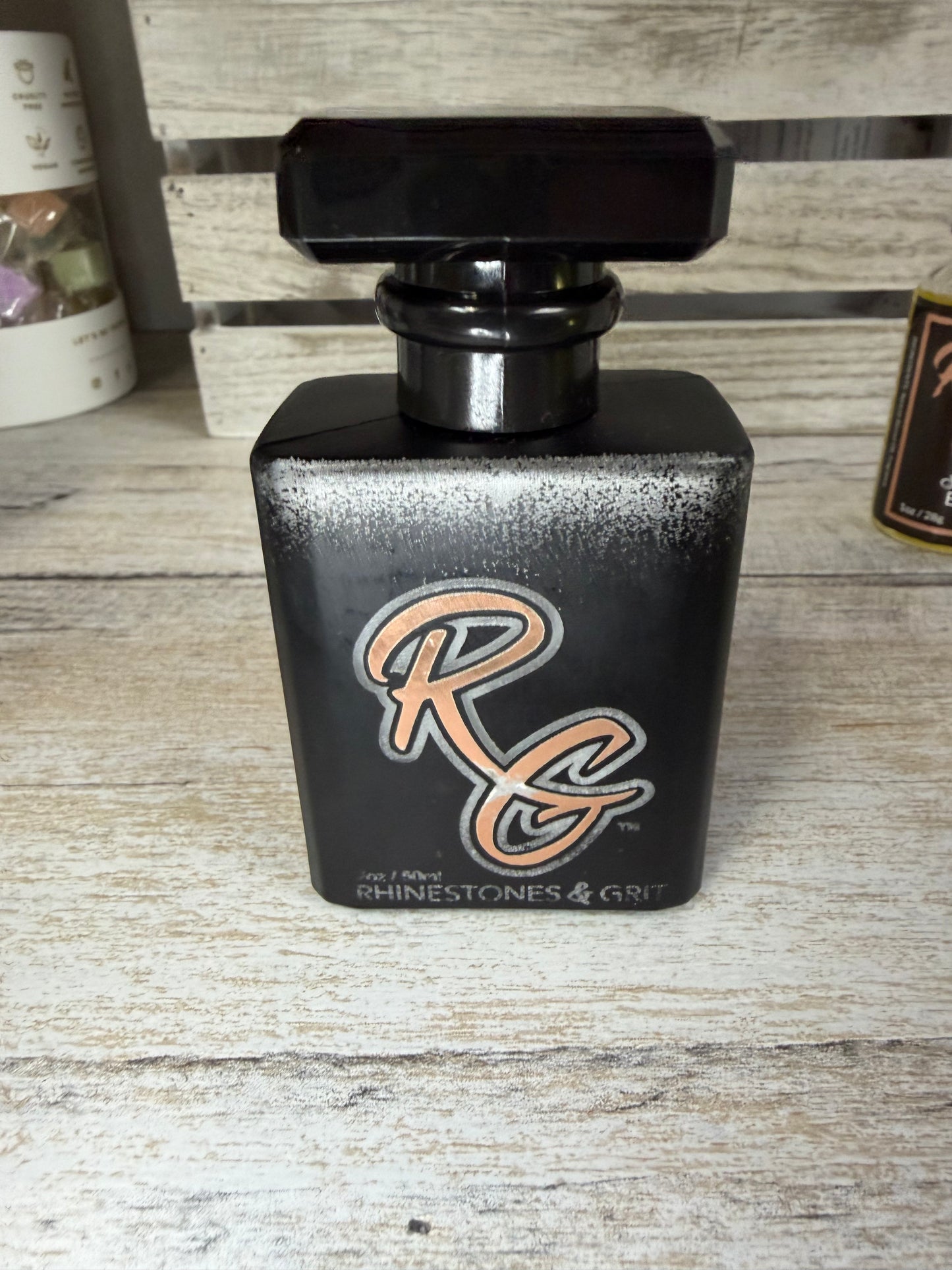 Rhinestone and grit perfume