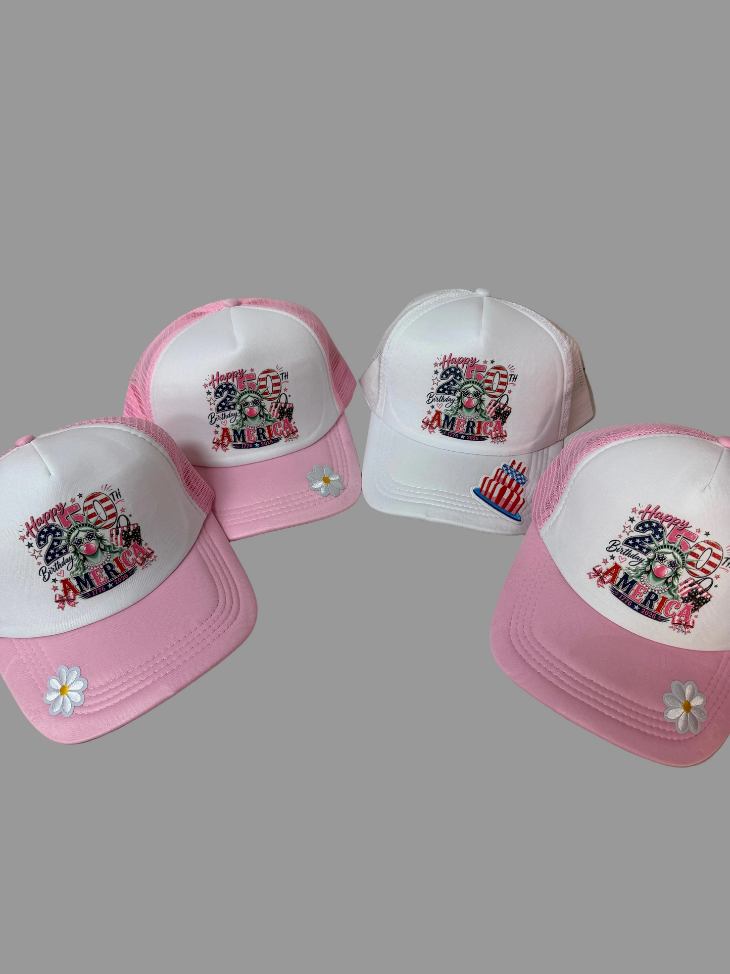 Custom 250th trucker hat
