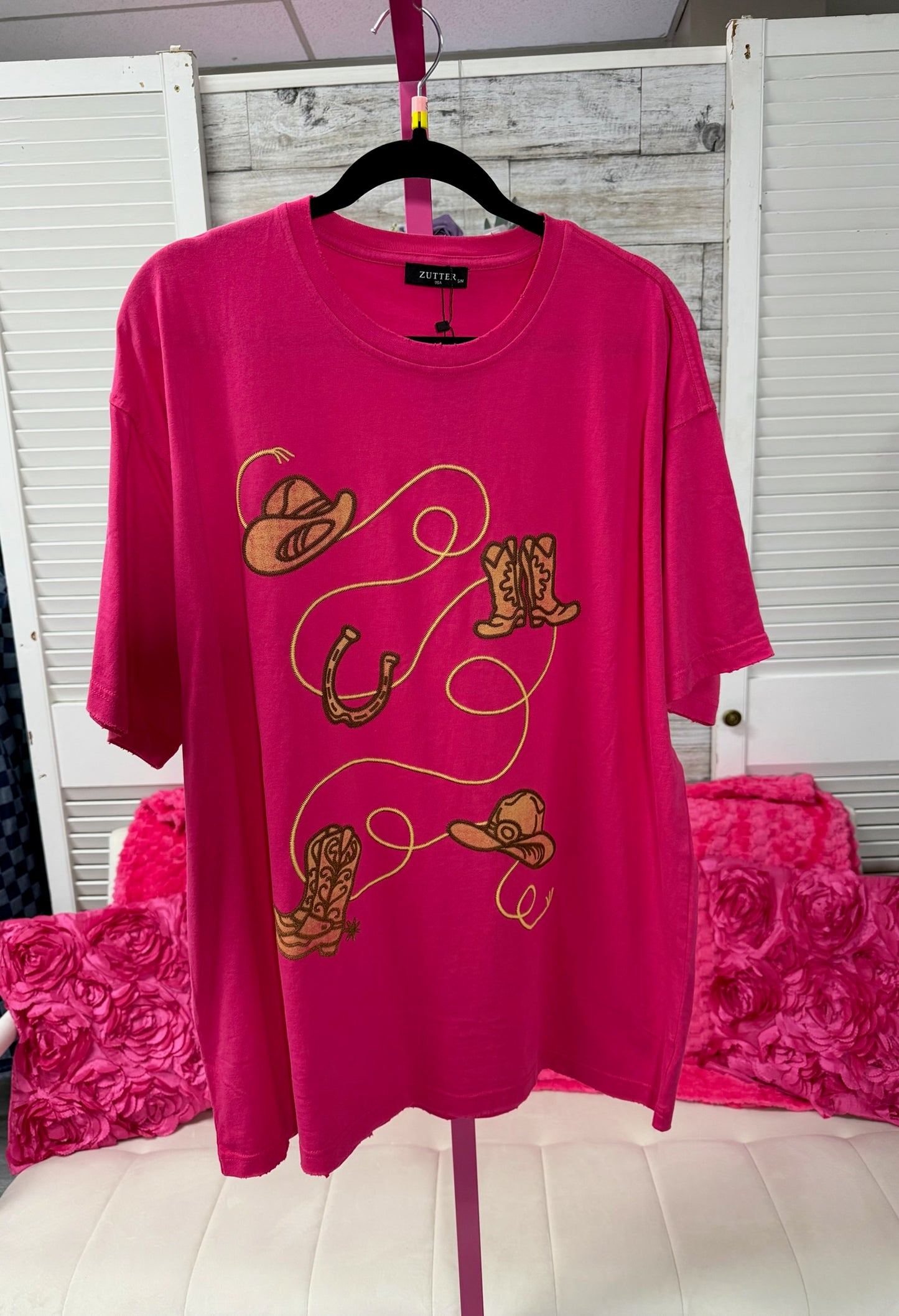 Western graphic oversized Zutter