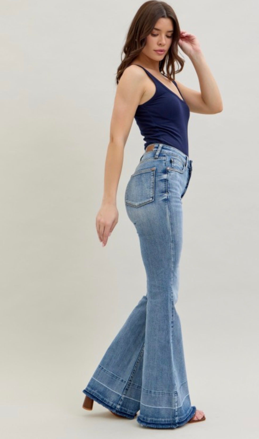 Tummy Control w release Hem Flare judy blue