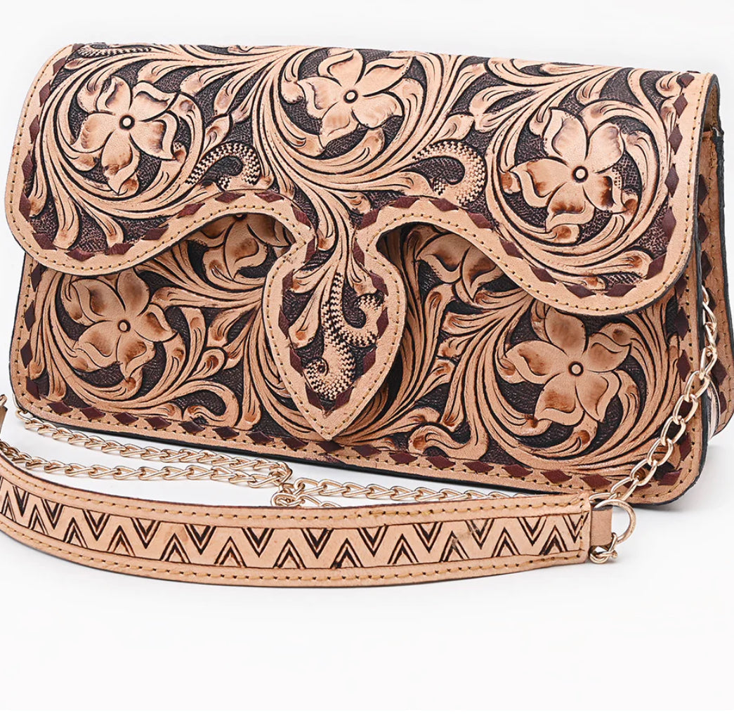 American Darling hand tooled