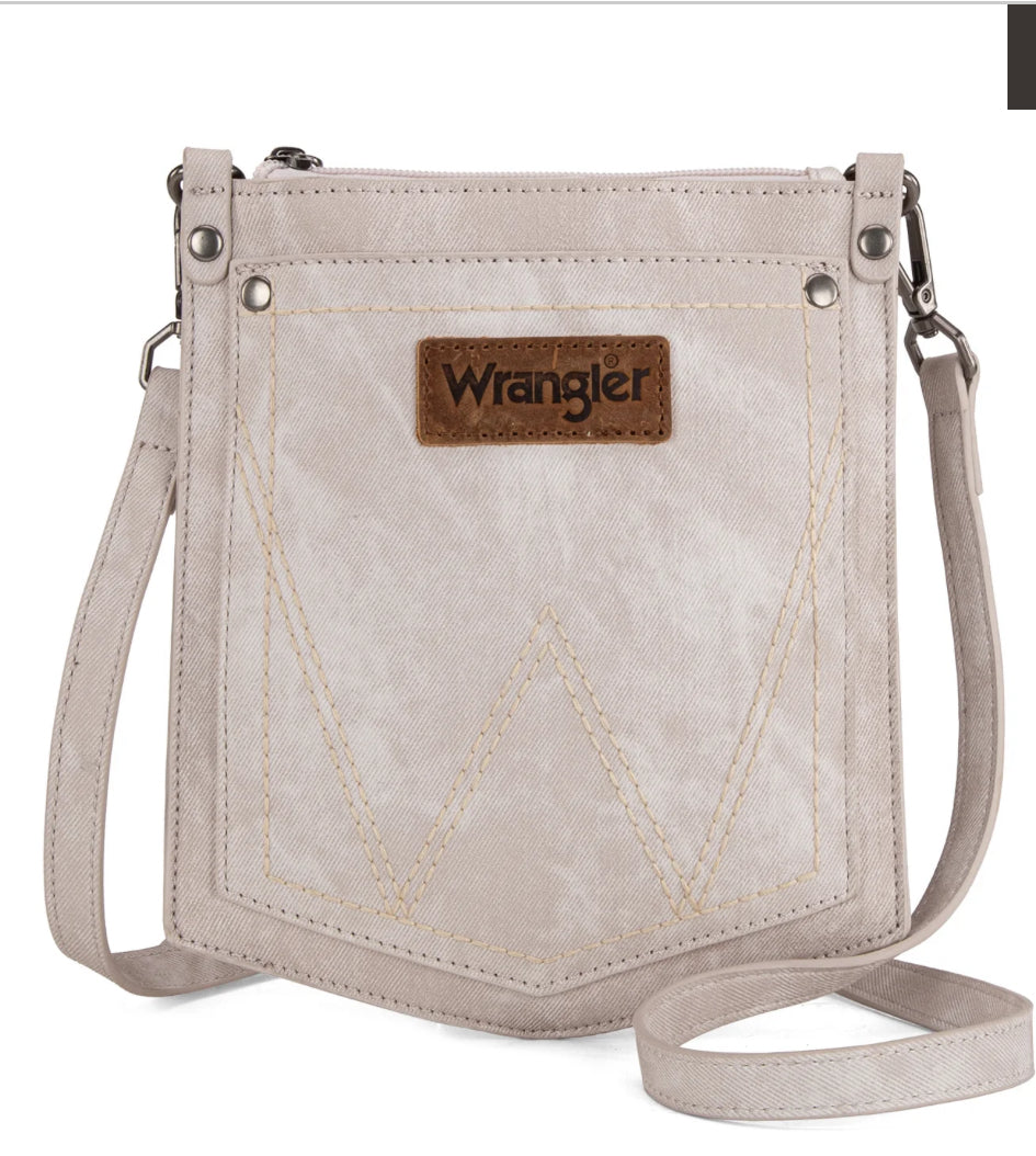 New Wrangler stitch water repellent crossbody