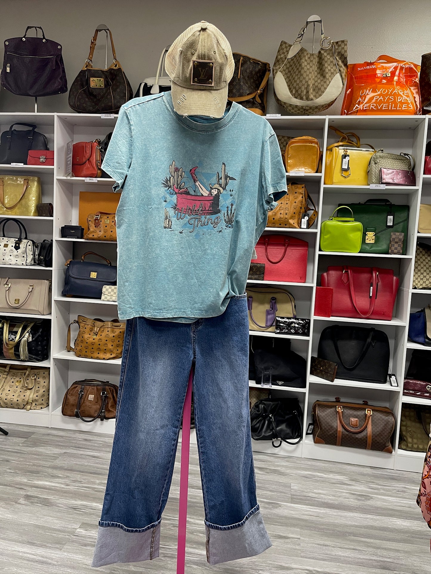 Wild things graphic tee Flag and anthem
