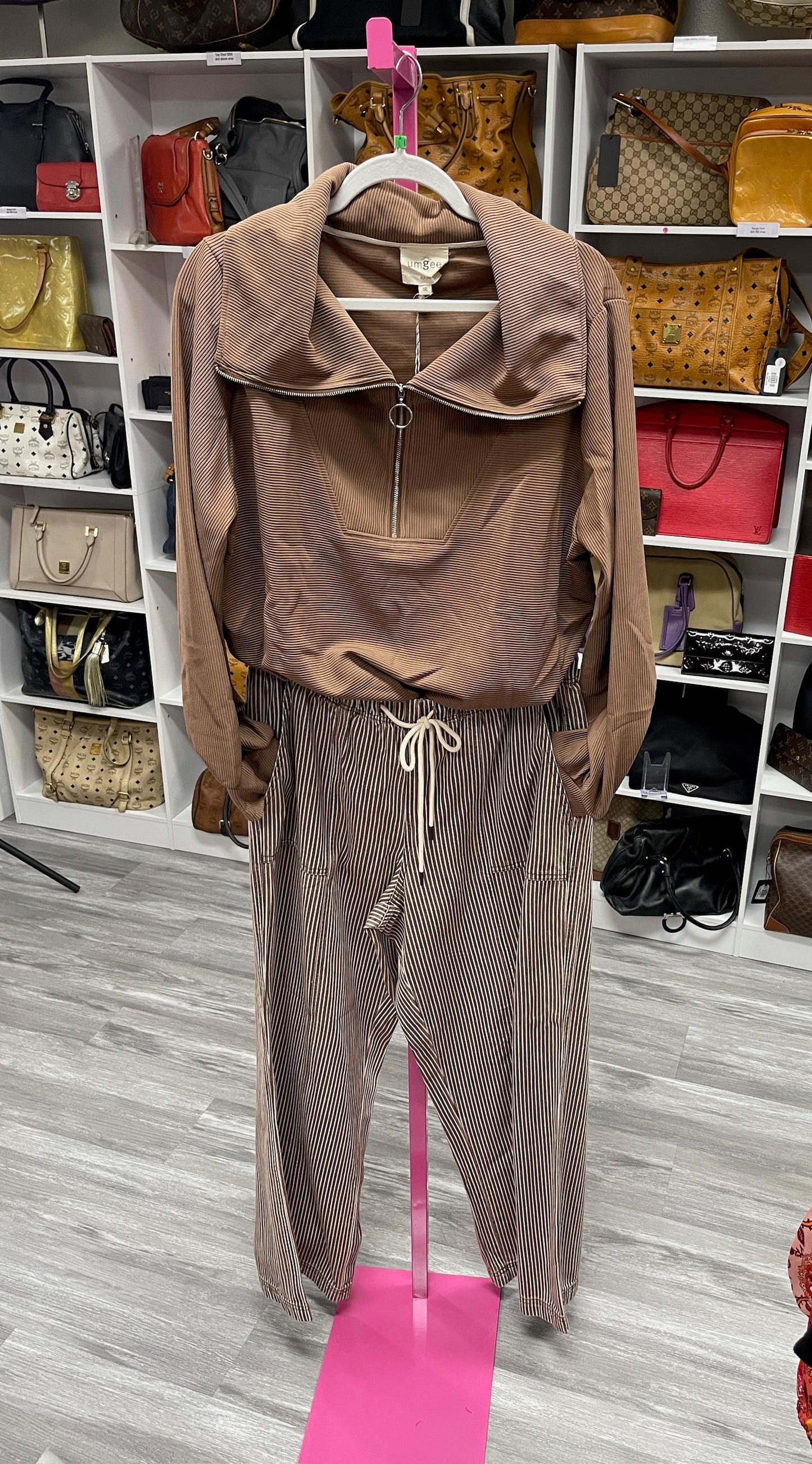 Triana wide leg pull on pant Flag and Anthem