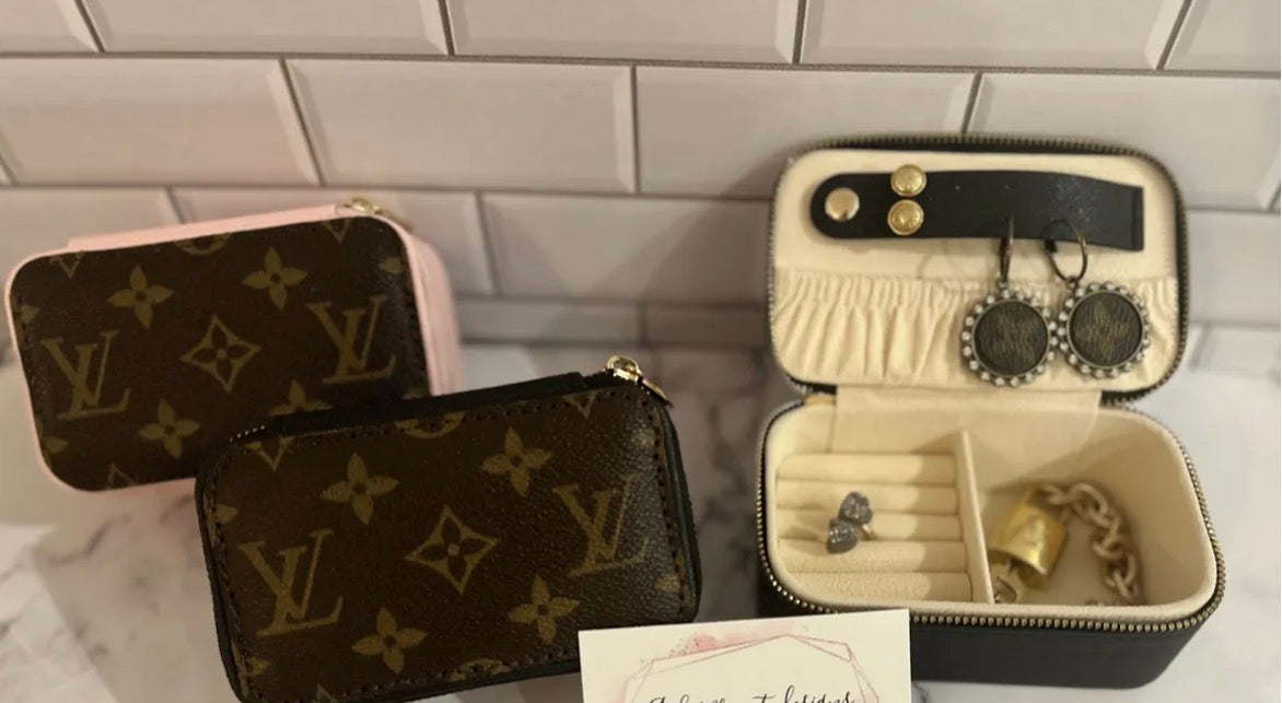 Upcycled Jewelry LV box
