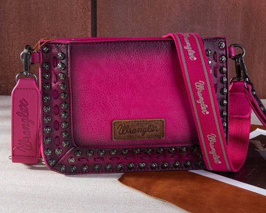 NWT Wrangler studded wristlet crossbody