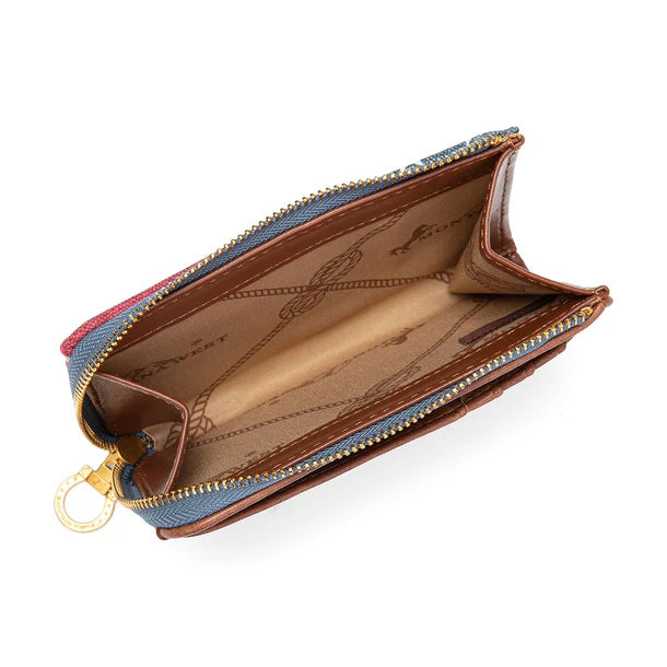 MW American Flag RFID Zip Around Wallet 250th edition