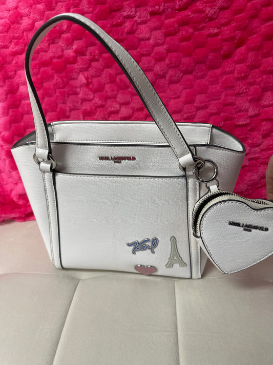 Karl Lagerfeld white pre loved #19