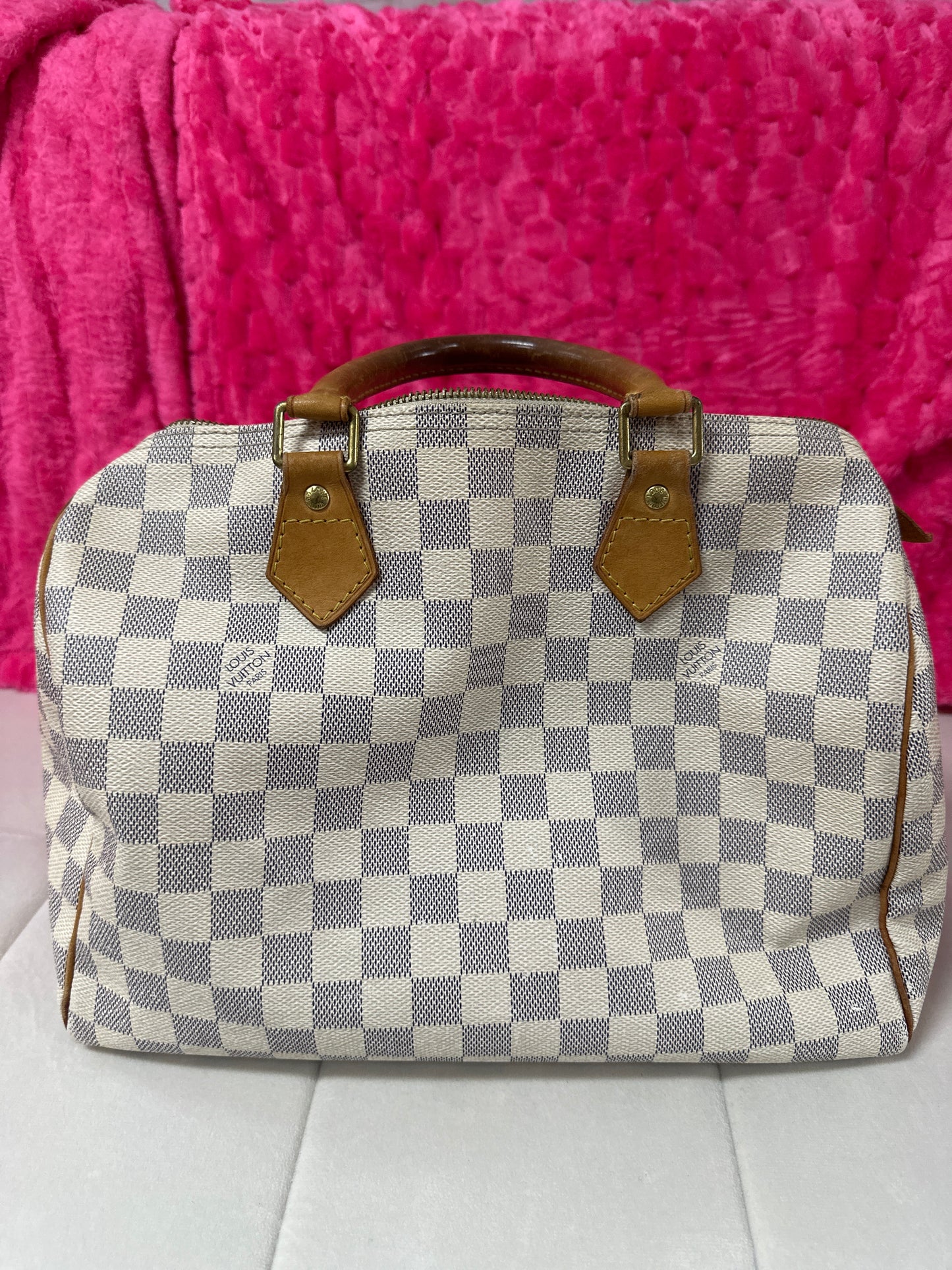 LV Speedy Damier Azur 30 preloved #123