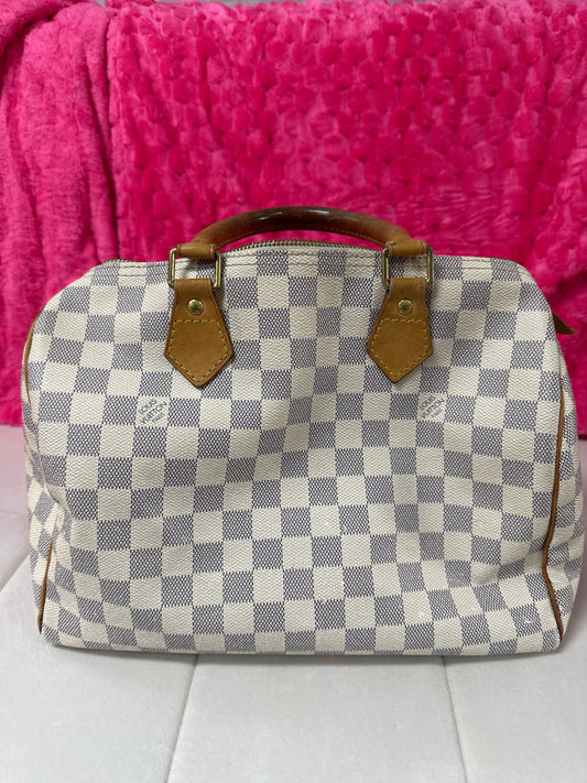 LV Speedy Damier Azur 30 preloved #123