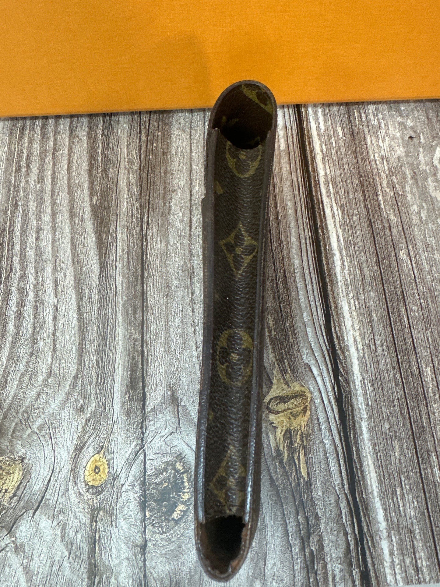 pre loved LV large eyeglass case #10