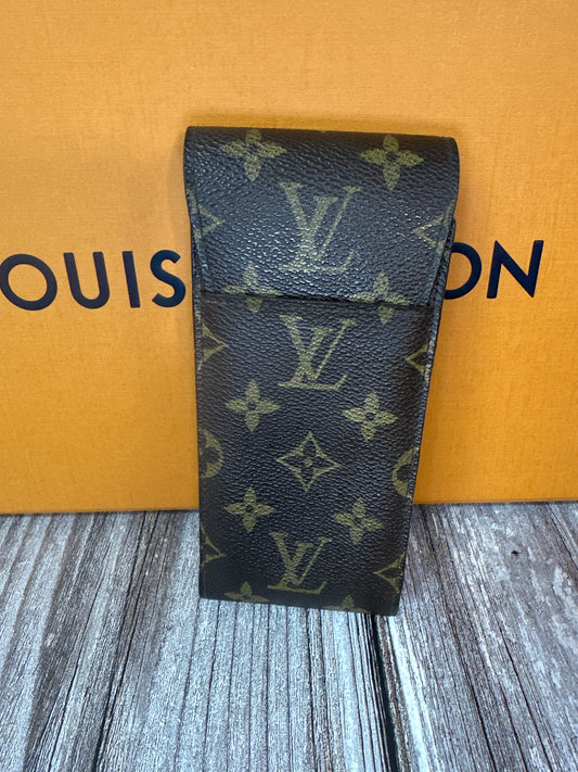 pre loved LV large eyeglass case #10