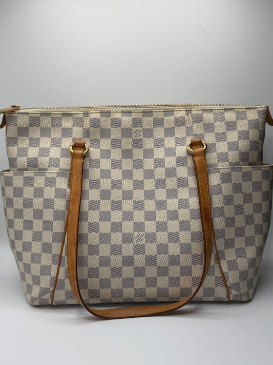 Pre-loved LV Totally Damier Azur MM #183