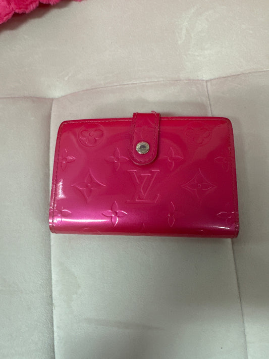 pre loved LV hot pink wallet #07