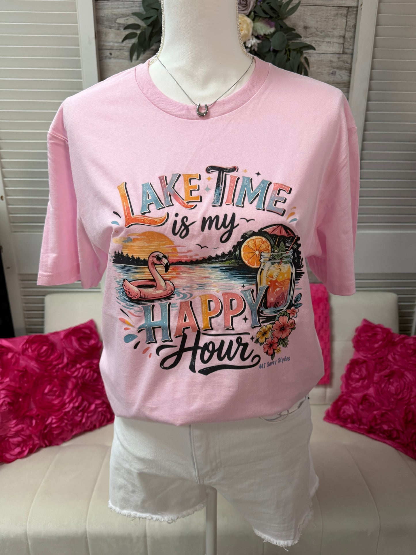 Lake and River Design T-shirts
