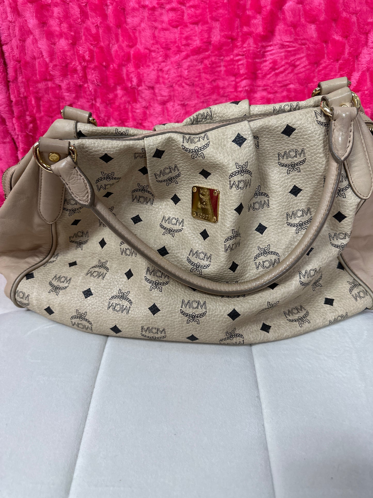 MCM beige bag #102