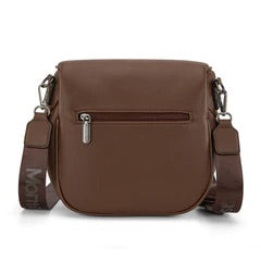 Montana West Spacious Crossbody Bum Bag with Coin Purse - Coffee