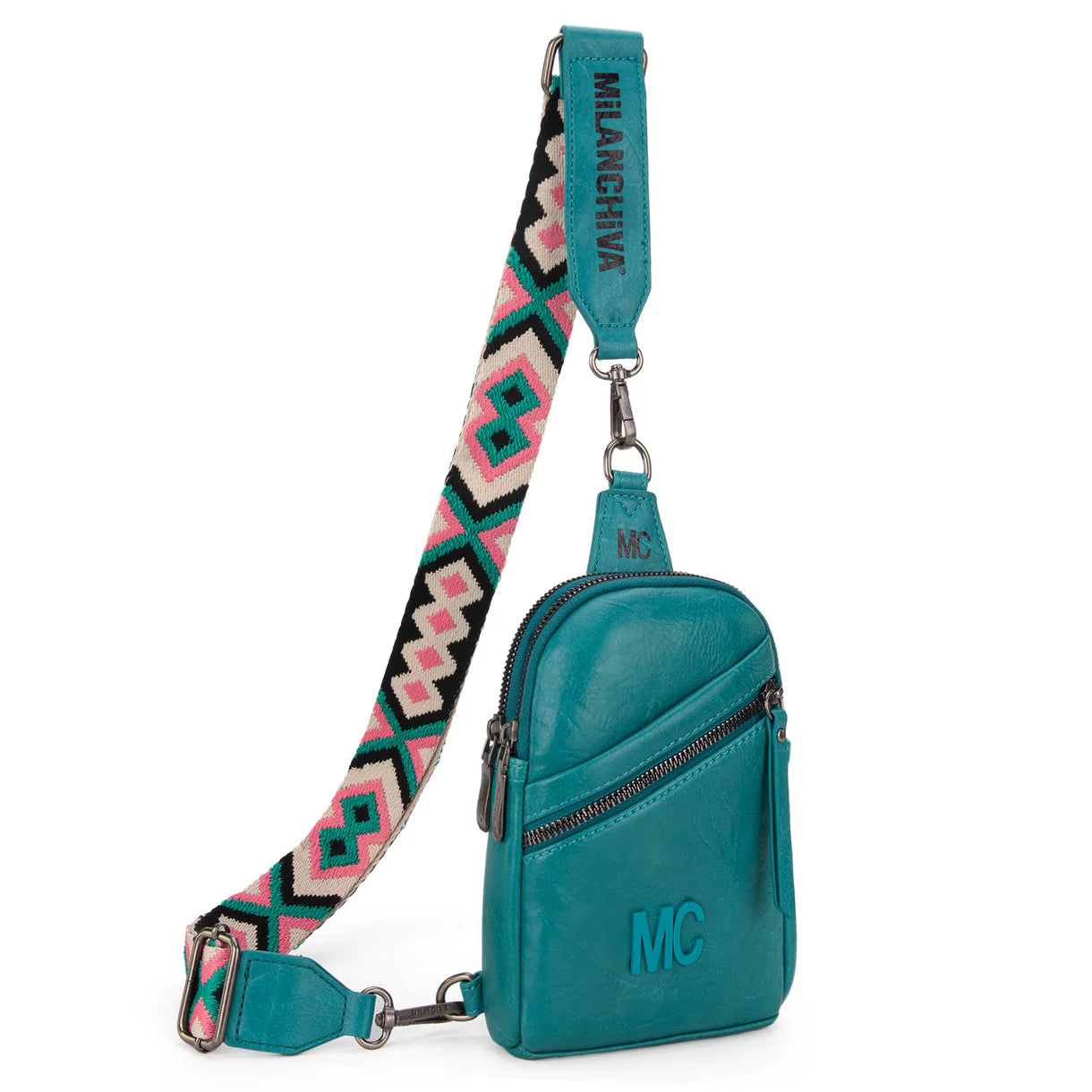 Sling bag with removable strap