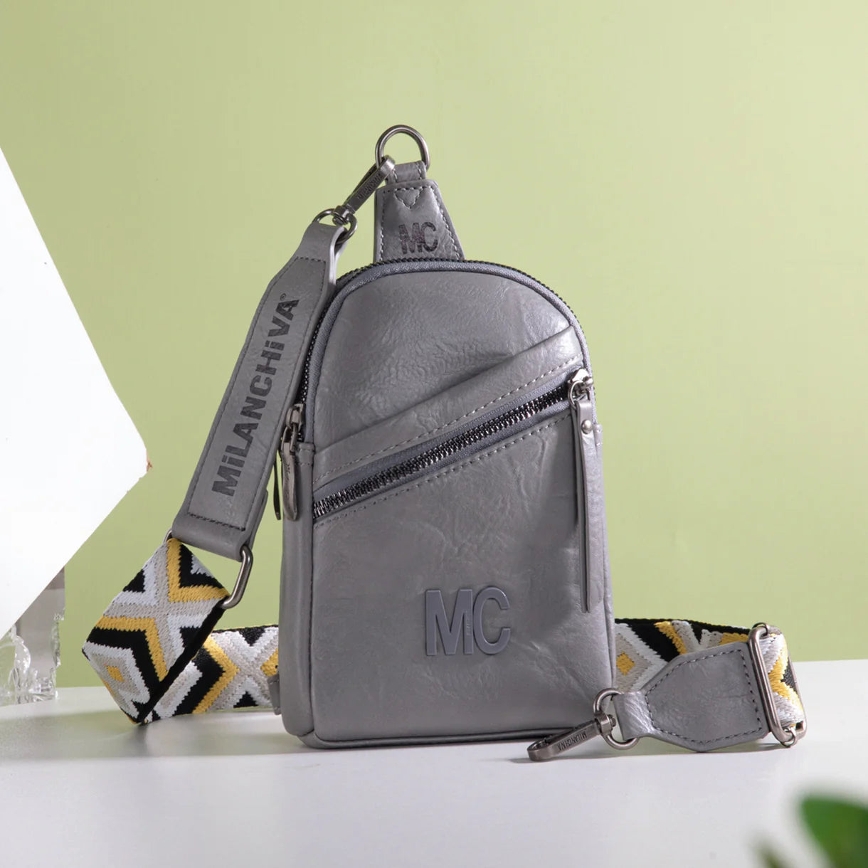 Sling bag with removable strap