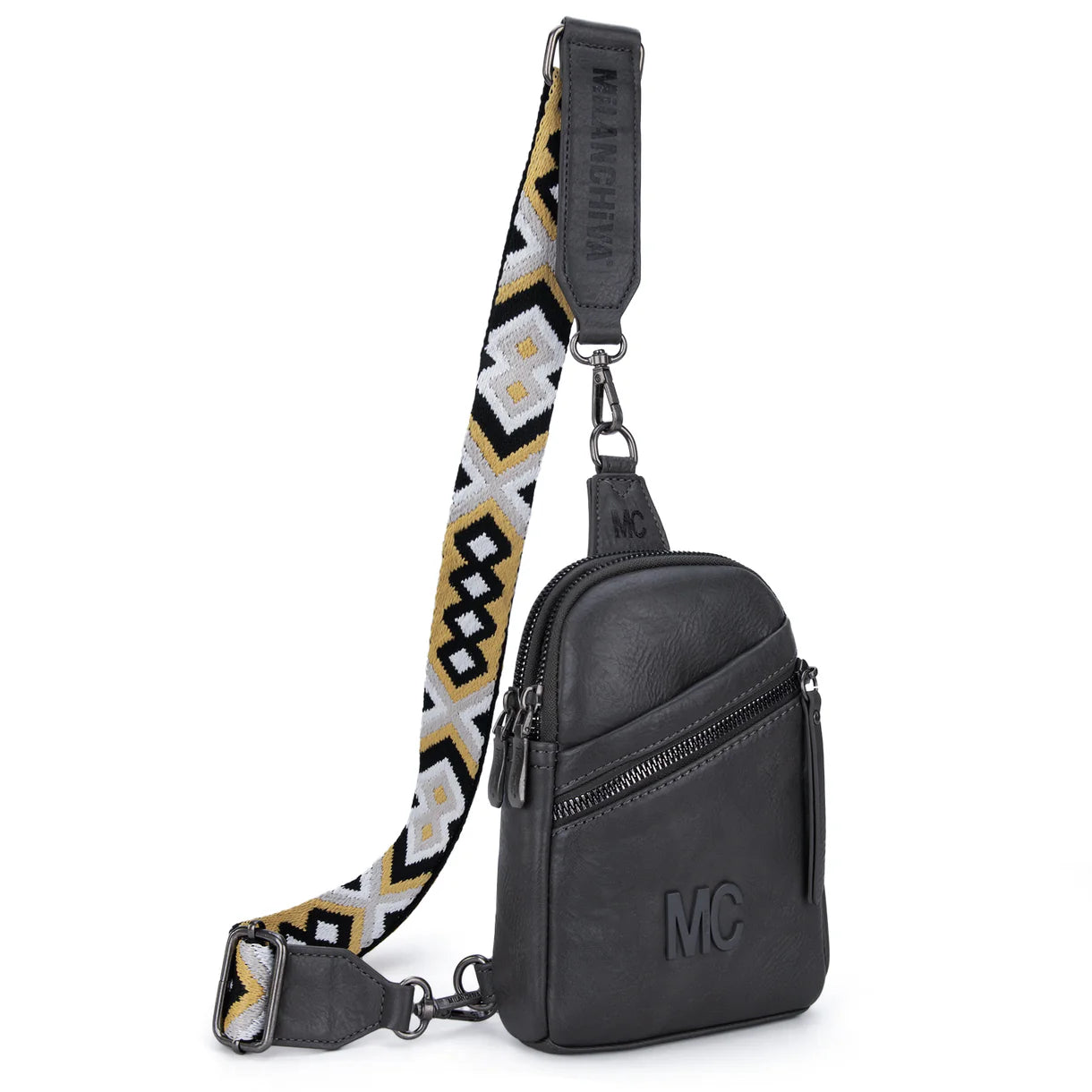 Sling bag with removable strap