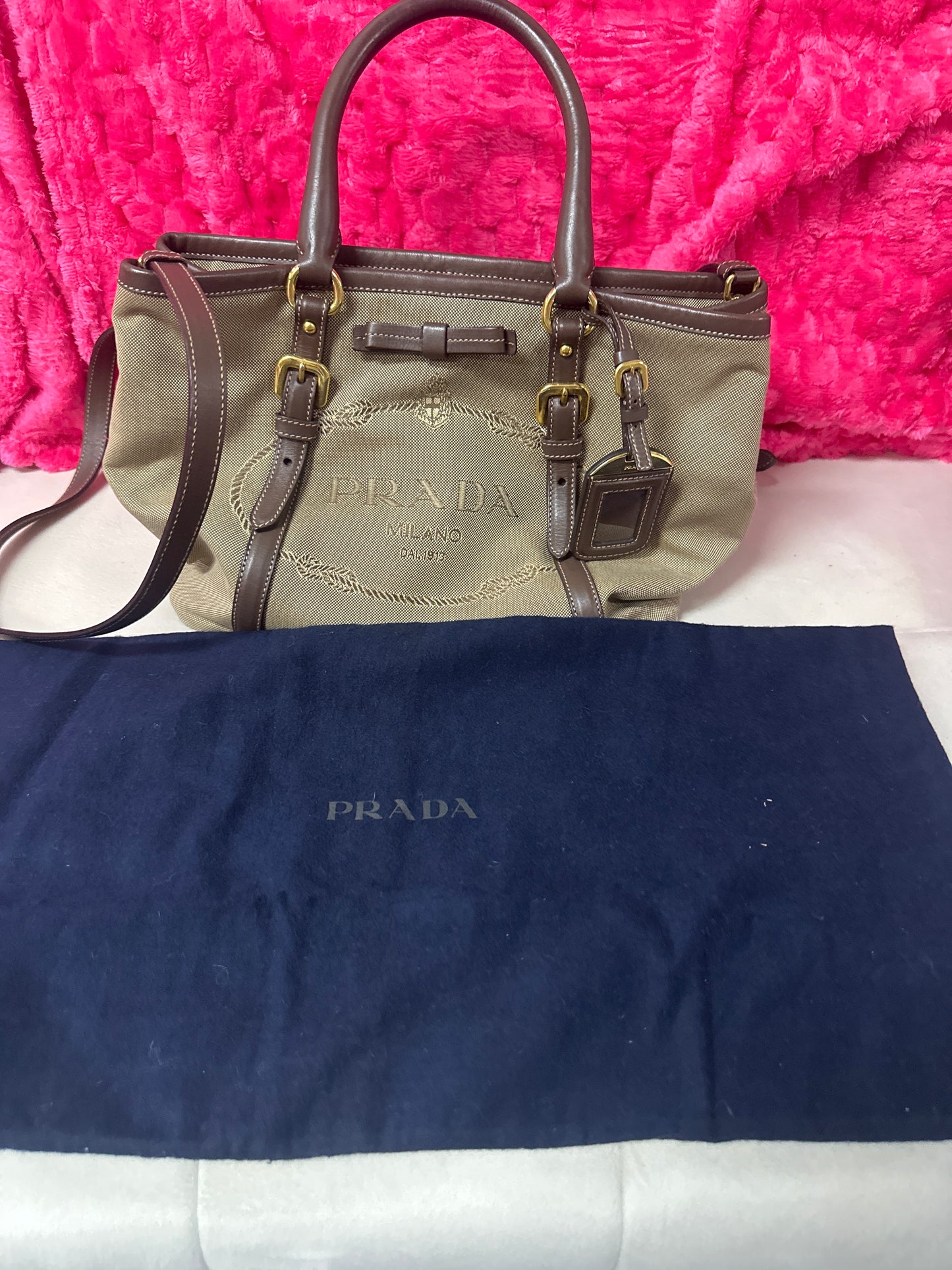 Prada Jacquard 2way #68