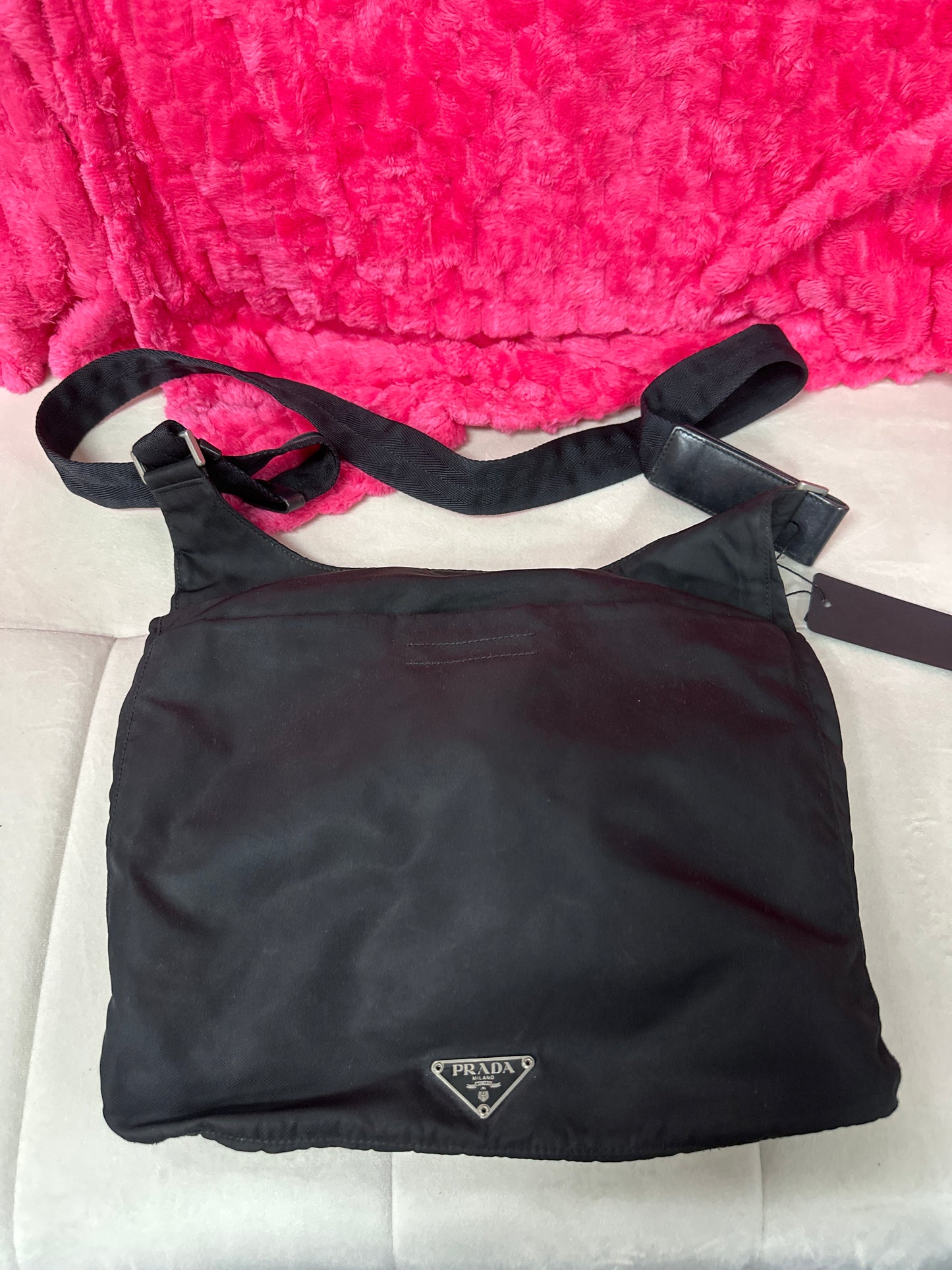 Prada black nylon crossbody #71