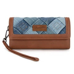 Wrangler denim woven wrist/wallet jean