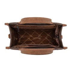 wrangler buckle tote/crossbody coffee