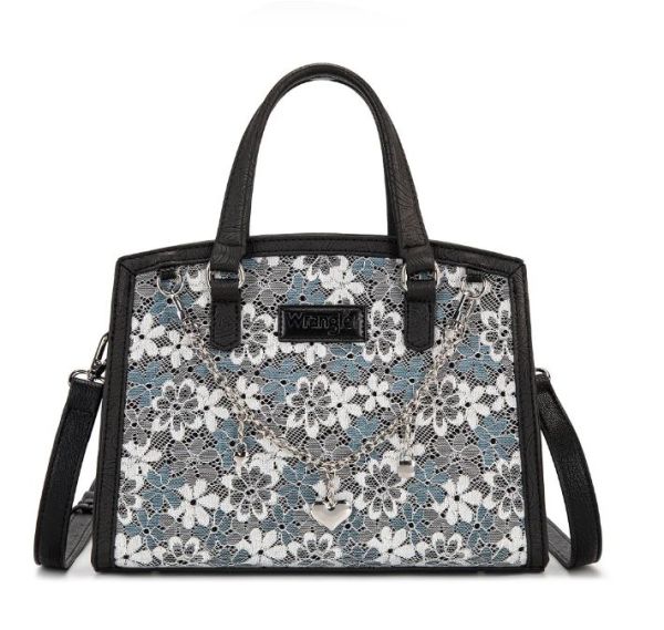 Wrangler Western Chic Lace Tote Bag
