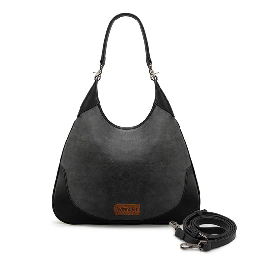 Wrangler Hobo Bag/Crossbody Bag - Black