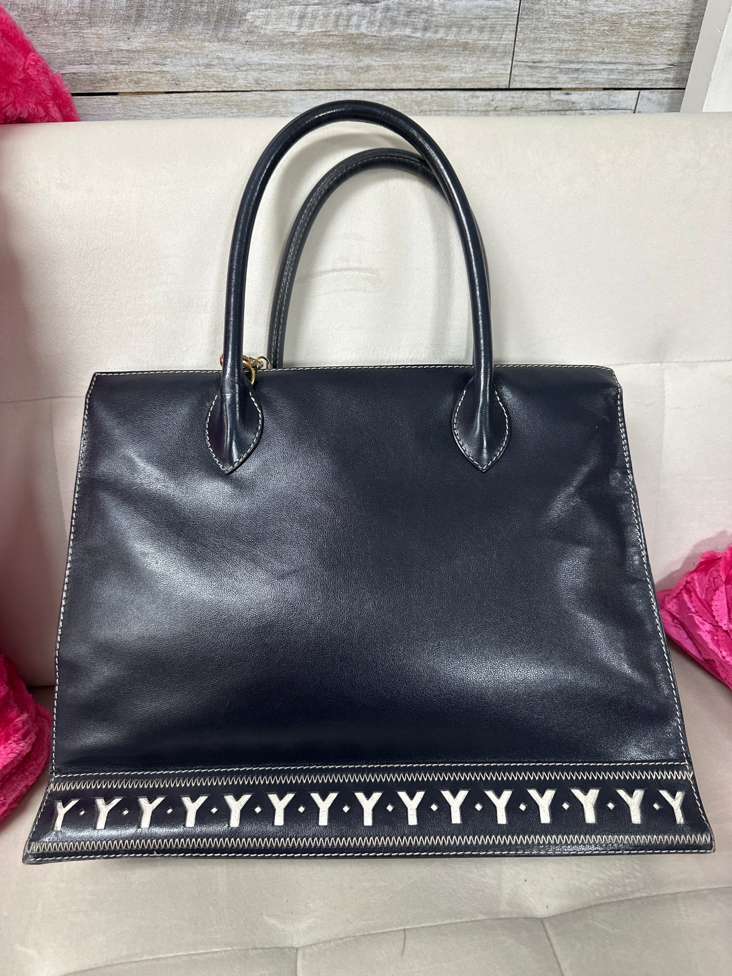 Pre loved Vintage YSL top handle vintage #31