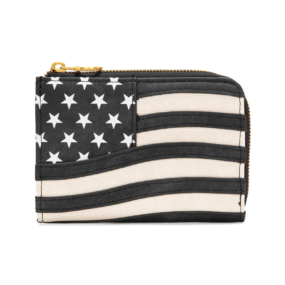 MW American Flag RFID Zip Around Wallet 250th edition