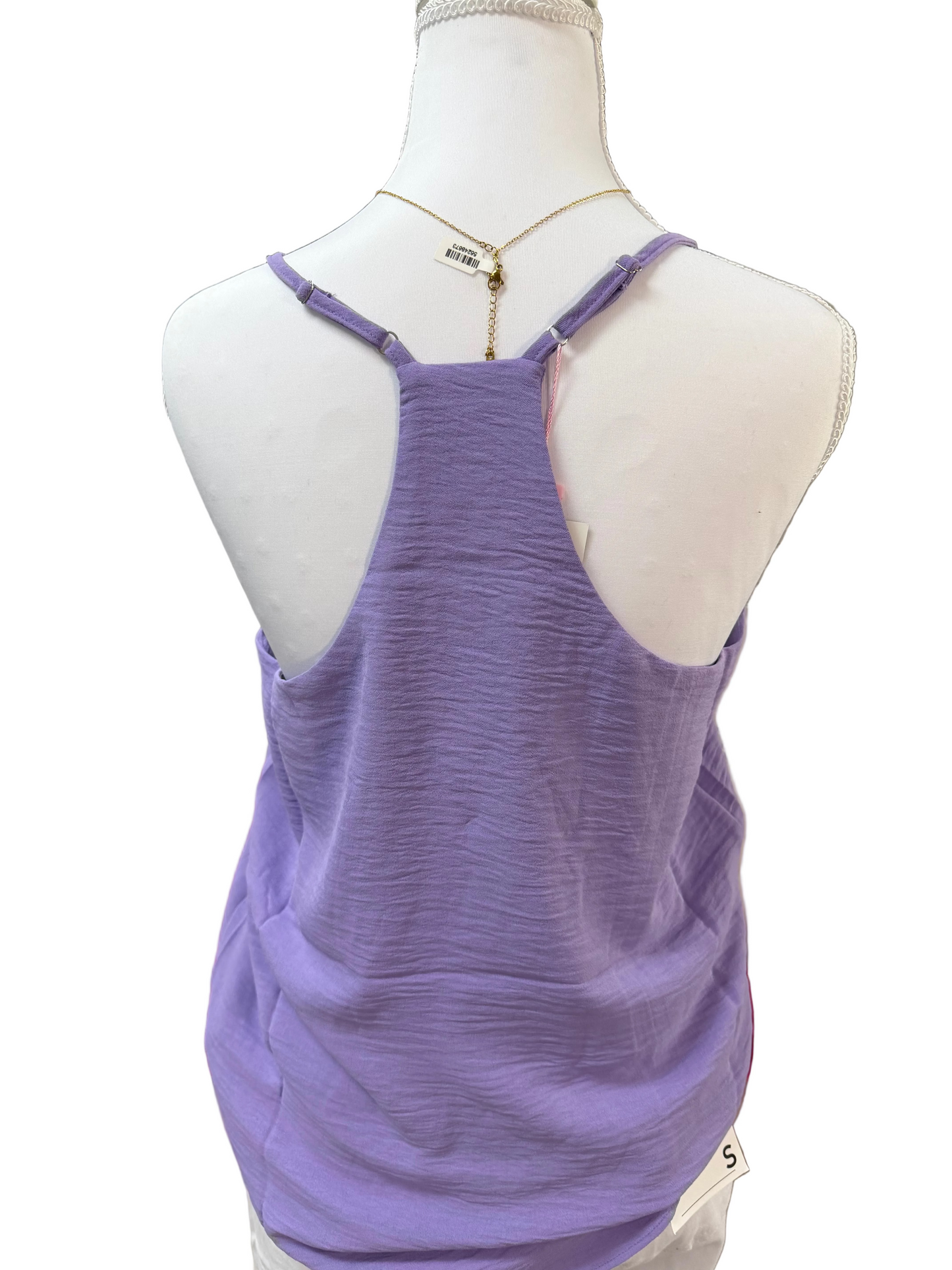 V neck adjustable cami top