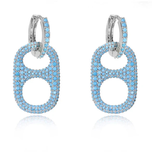 HillBetty PopTab earrings Bling Version