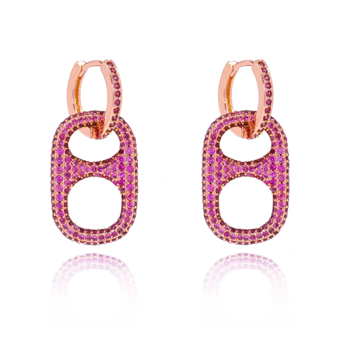 HillBetty PopTab earrings Bling Version